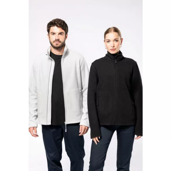 ka9121 - Jacheta unisex eco-friendly din micro-polar Kariban [Black]