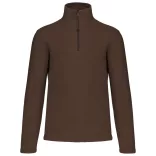 ka912 - Hanorac micro fleece unisex Kariban ENZO [Chocolate]