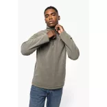 ka912 - Hanorac micro fleece unisex Kariban ENZO [Green Marble Heather]
