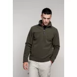 ka912li-Hanorac-micro-fleece-unisex-Kariban-ENZO-Lime