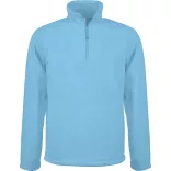 ka912sb-Hanorac-micro-fleece-unisex-Kariban-ENZO-Sky-Blue