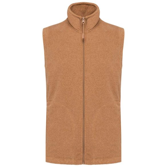 ka913 - Vesta micro fleece unisex Kariban LUCA [Camel Heather]