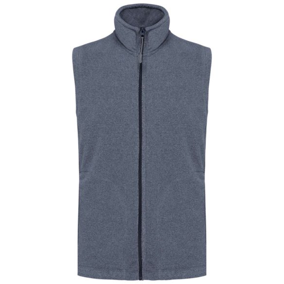 ka913 - Vesta micro fleece unisex Kariban LUCA [French Navy Heather]