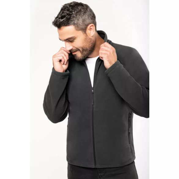 ka917nv-Jacheta-micro-fleece-unisex-Kariban-MARCO-Navy