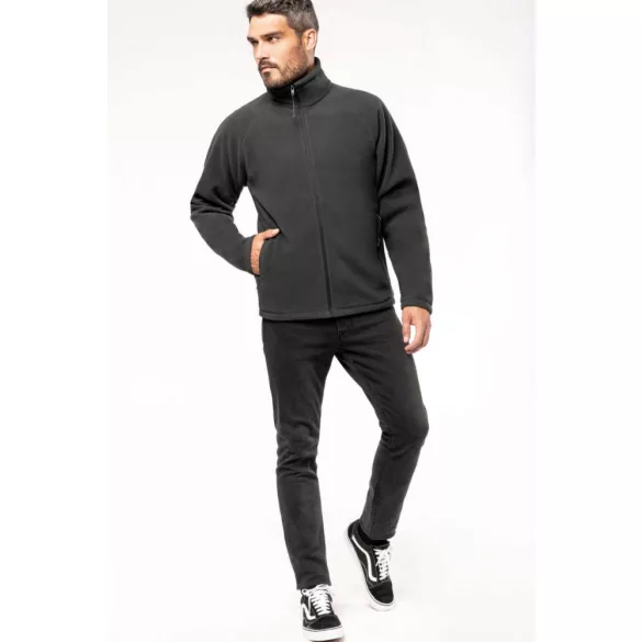 ka917nv-Jacheta-micro-fleece-unisex-Kariban-MARCO-Navy