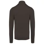 ka961 - Cardigan cu fermoar barbati Kariban [Dark Grey]
