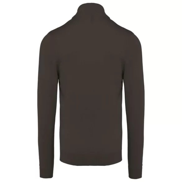 ka961 - Cardigan cu fermoar barbati Kariban [Dark Grey]