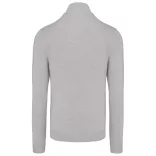 ka961 - Cardigan cu fermoar barbati Kariban [Grey Melange]