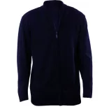 ka961 - Cardigan cu fermoar barbati Kariban [Navy]