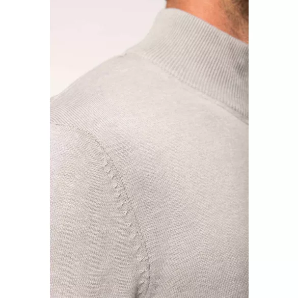 ka961 - Cardigan cu fermoar barbati Kariban [Navy]