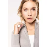 ka962 - Cardigan cu fermoar dama Kariban [Black]