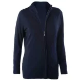 ka962 - Cardigan cu fermoar dama Kariban [Navy]