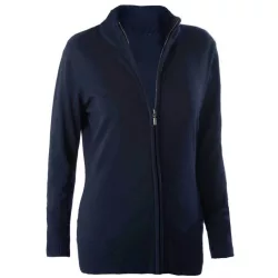 ka962 - Cardigan cu fermoar dama Kariban [Navy]