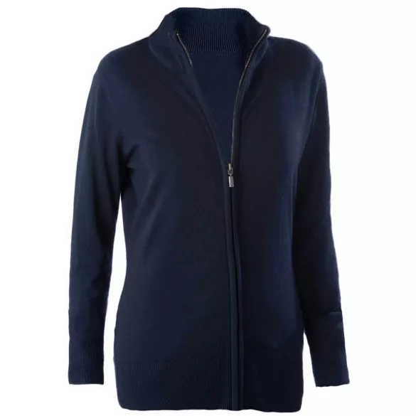 ka962 - Cardigan cu fermoar dama Kariban [Navy]