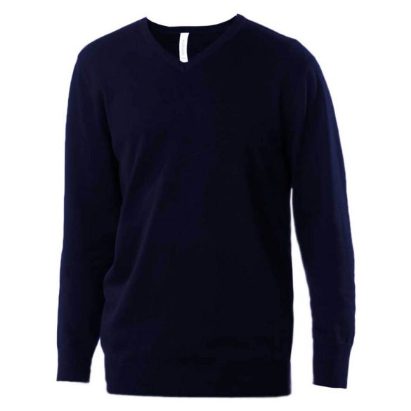 ka965 - Pulover barbati V-neck Kariban [Navy]