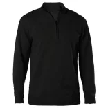ka970bl - Polar cu fermoar scurt pentru barbati Kariban - [Black]