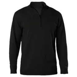   ka970bl - Polar cu fermoar scurt pentru barbati Kariban - [Black]