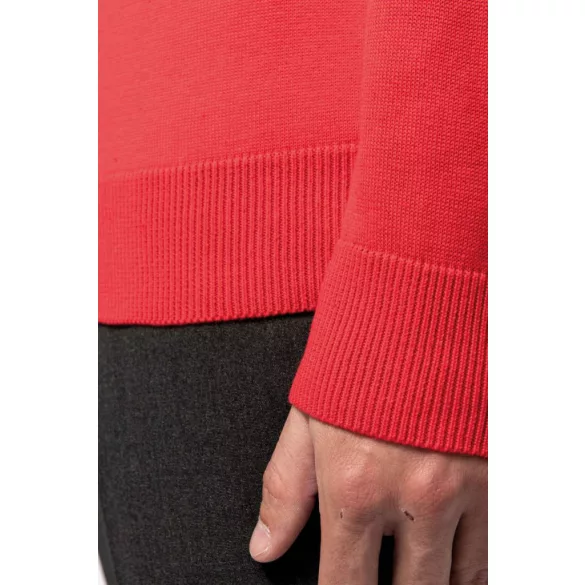 ka970bl - Polar cu fermoar scurt pentru barbati Kariban - [Black]