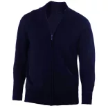 ka971nv - Cardigan cu fermoar pentru barbati Kariban - [Navy]