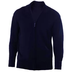   ka971nv - Cardigan cu fermoar pentru barbati Kariban - [Navy]