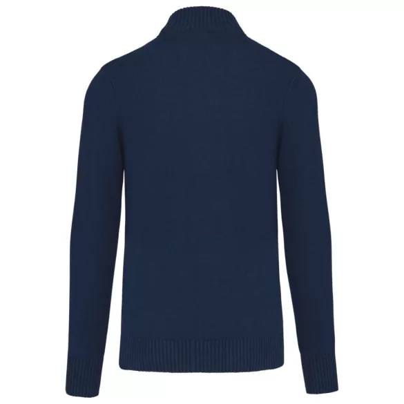 ka971nv - Cardigan cu fermoar pentru barbati Kariban - [Navy]