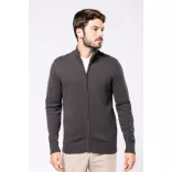 ka971nv - Cardigan cu fermoar pentru barbati Kariban - [Navy]