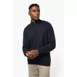 ka971nv - Cardigan cu fermoar pentru barbati Kariban - [Navy]
