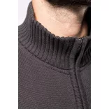 ka971nv - Cardigan cu fermoar pentru barbati Kariban - [Navy]