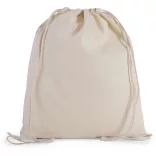 ki0147 - Rucsac cu snur din bumbac - Kimood - [Natural]