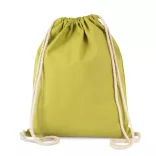 ki0154 - Rucsac din bumbac cu snur gros 310 g/m2 - Kimood - [Burnt Lime]