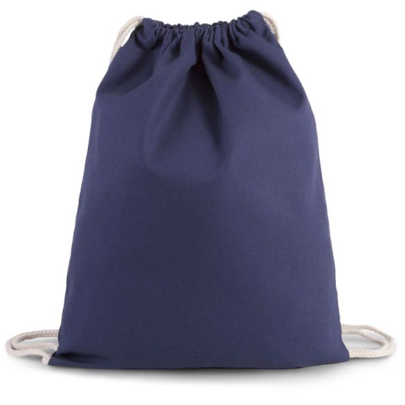 ki0154 - Rucsac din bumbac cu snur gros - Kimood - [Patriot Blue]