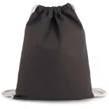 ki0154 - Rucsac din bumbac cu snur gros 310 g/m2 - Kimood - [Shale Grey]