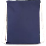 ki0154 - Rucsac din bumbac cu snur gros 310 g/m2 - Kimood - [White]