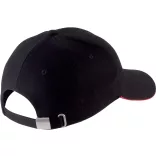 KP011-Sapca-din-bumbac-pieptantat-6-panele-ORLANDO-BlackRed