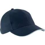 KP011-Sapca-din-bumbac-pieptantat-6-panele-ORLANDO-NavySky-Blue