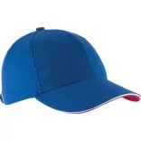 KP011-Sapca-din-bumbac-pieptantat-6-panele-ORLANDO-Royal-BlueWhiteRed