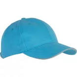 KP011-Sapca-din-bumbac-pieptantat-6-panele-ORLANDO-Surf-BlueLight-Grey