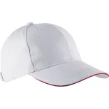 KP011-Sapca-din-bumbac-pieptantat-6-panele-ORLANDO-WhiteRed