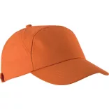 KP013-Sapca-din-bumbac-7-panele-BAHIA-Orange