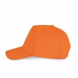 KP013-Sapca-din-bumbac-7-panele-BAHIA-Orange