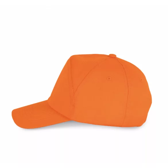 KP013-Sapca-din-bumbac-7-panele-BAHIA-Orange