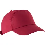 KP013-Sapca-din-bumbac-7-panele-BAHIA-Red