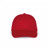 KP013-Sapca-din-bumbac-7-panele-BAHIA-Red
