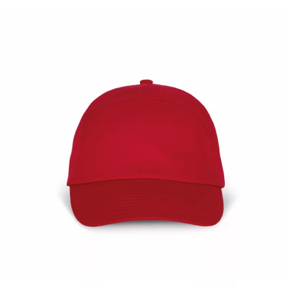 KP013-Sapca-din-bumbac-7-panele-BAHIA-Red