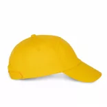 KP013-Sapca-din-bumbac-7-panele-BAHIA-Yellow