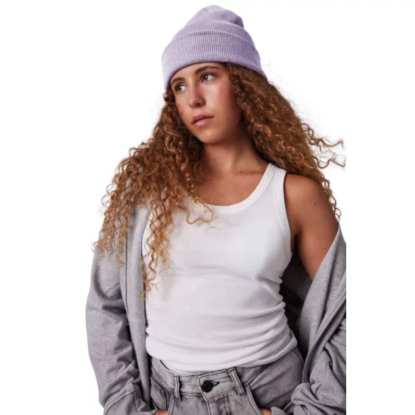KP031 - Caciula - KNITTED HAT - [Light Marsala]