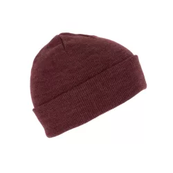 KP031 - Caciula - KNITTED HAT - [Wine Heather]