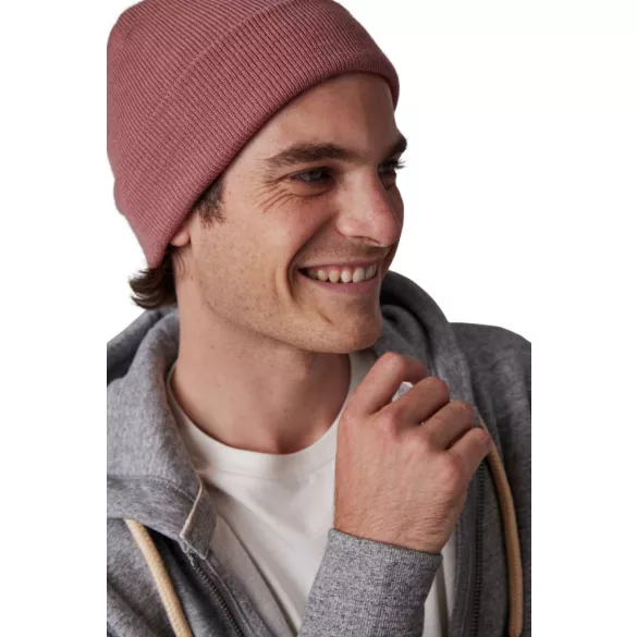 KP031 - Caciula - KNITTED HAT - [Wine Heather]