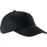 KP034-Sapca-din-bumbac-5-panele-FIRST-Black