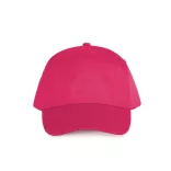 KP034 - Sapca din bumbac  - 5 panele - FIRST - [Fuchsia]